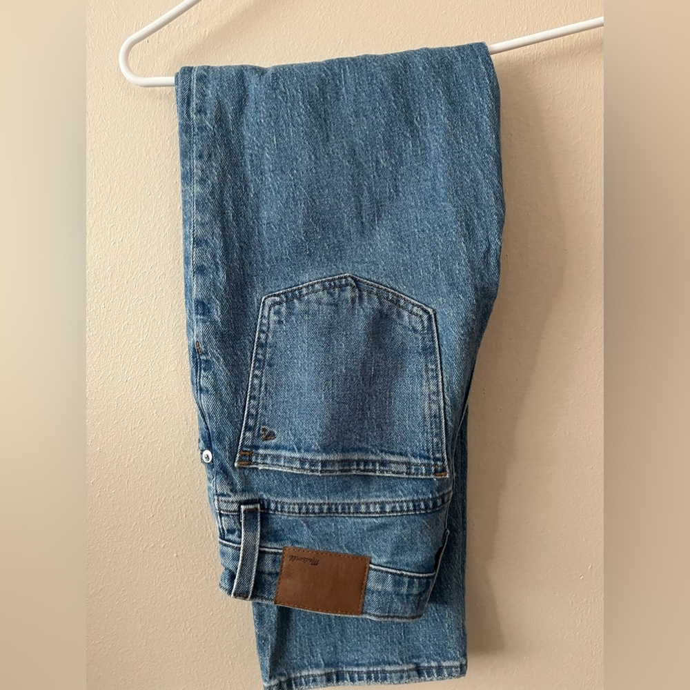 Madewell perfect vintage mid rise straight jean